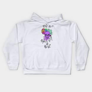 Dead but plants Kids Hoodie